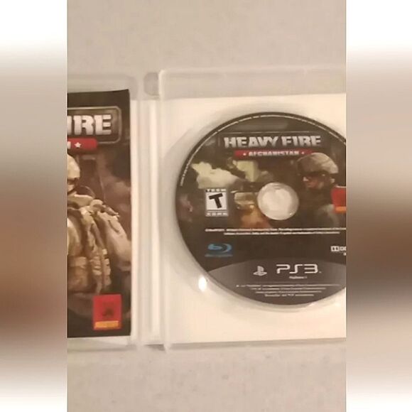 Heavy Fire: Afghanistan (Sony PS3, 2011) COMPLETE! GREAT CONDITION - Picture 2 of 3